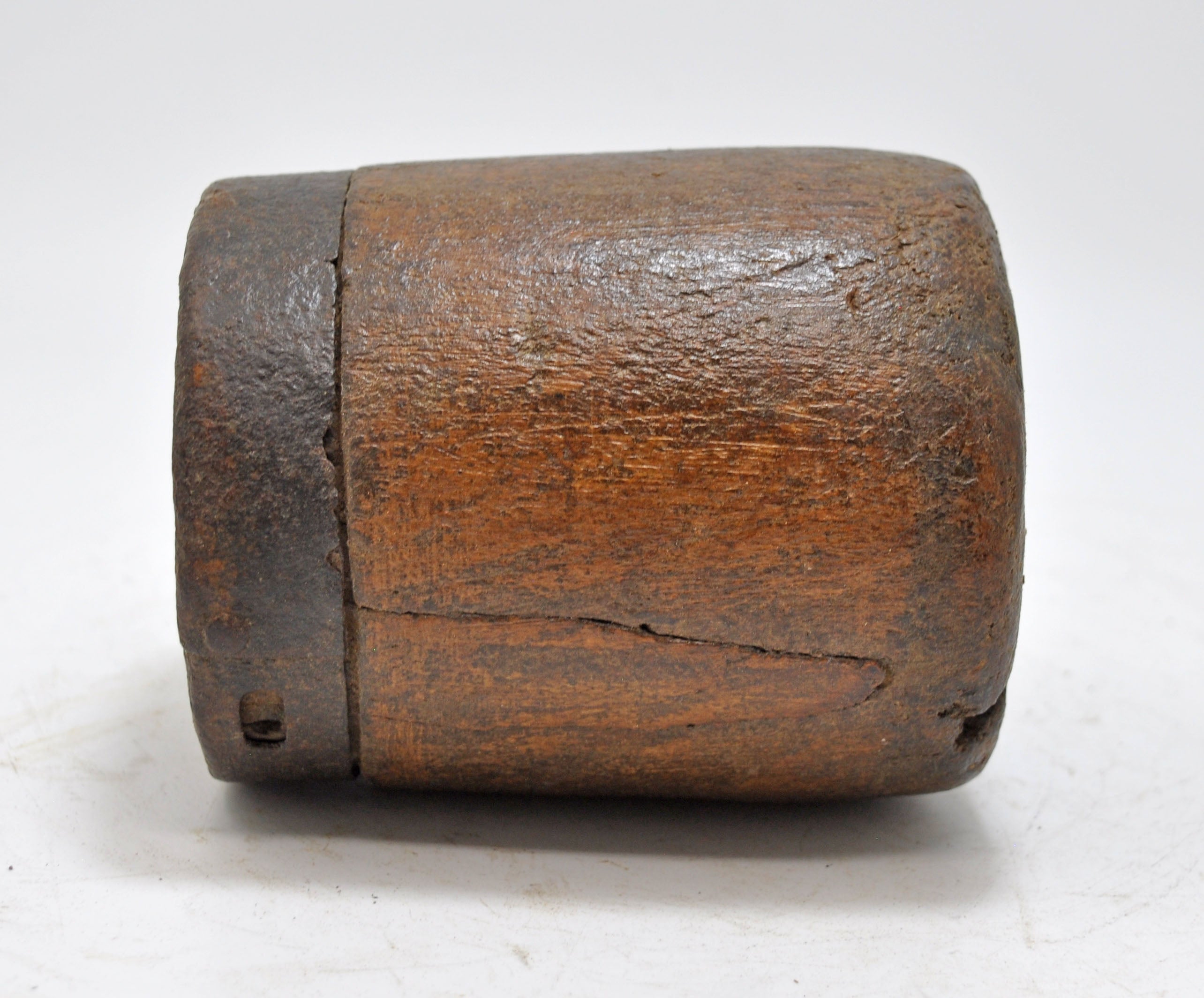 Antique Wooden Grain Measurement Paili Pot Original Old Hand Carved discount